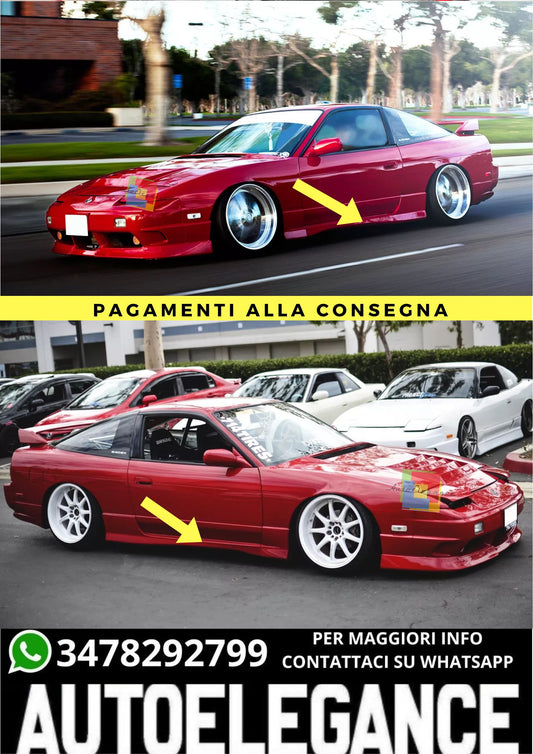 🔥MINIGONNE ADATTO PER NISSAN S13 KOUKI 180SX 200SX 240SX🔥
