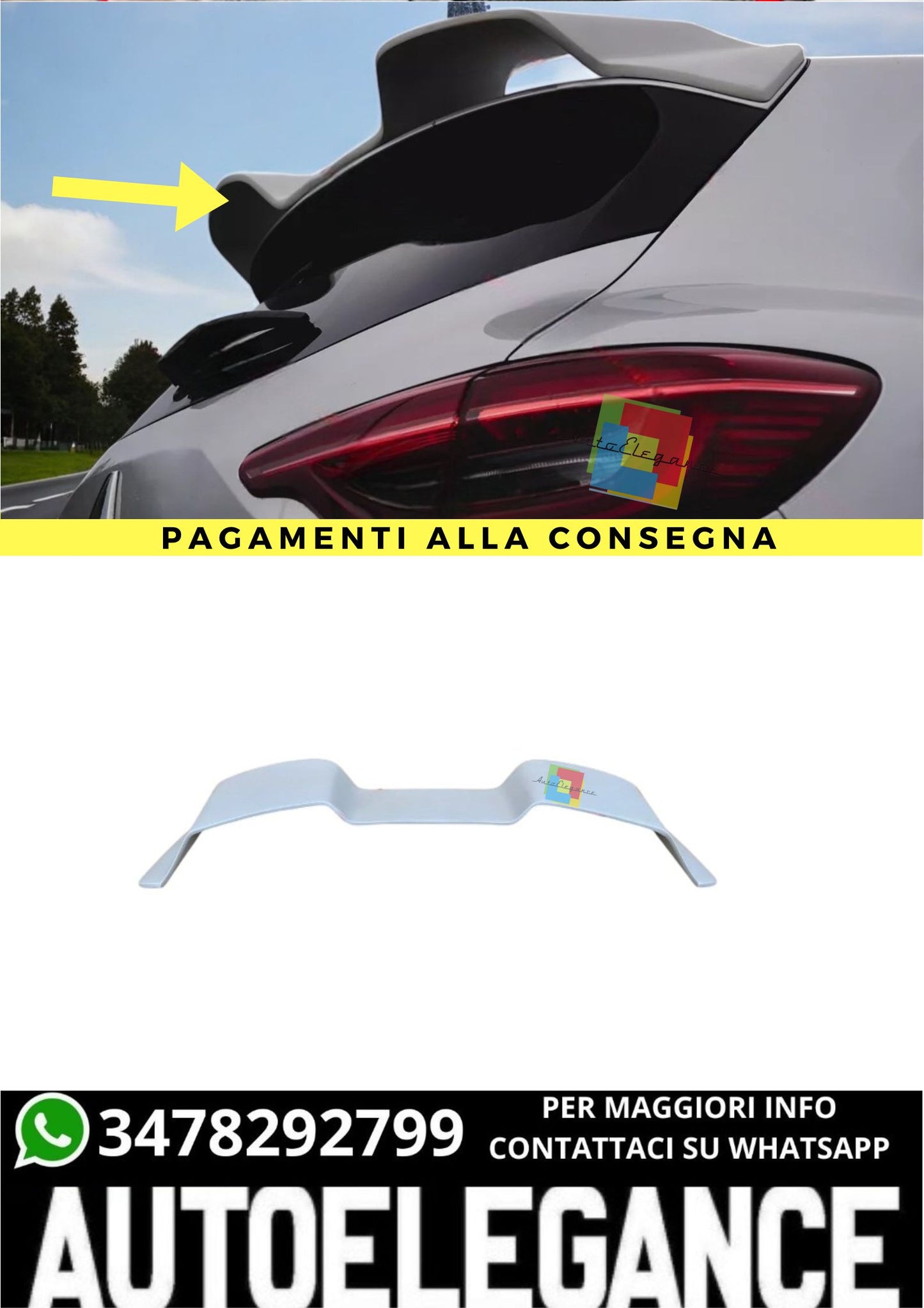 ❤️‍🔥SPOILER ADATTO PER RENAULT CLIO 5 ( dal 2019 )❤️‍🔥
