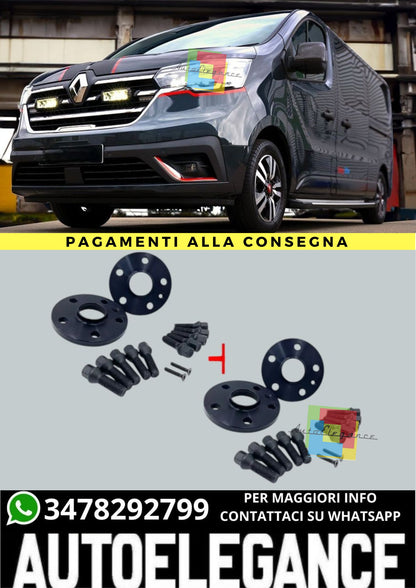 KIT 4 DISTANZIALI  16+20mm adatto per RENAULT Traffic (JL, L) dal 2014