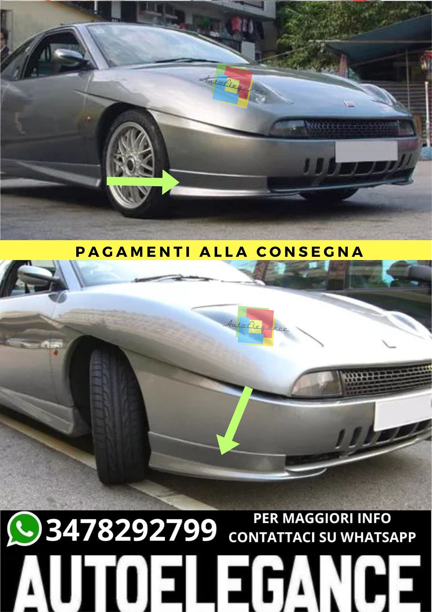 ❤️‍🔥PARAURTI ADATTO PER FIAT COUPE ❤️‍🔥