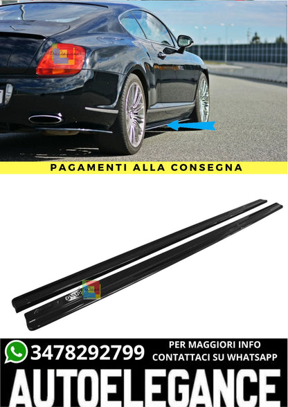 🔥SOTTOMINIGONNE LATERALI ADATTO PER BENTLEY CONTINENTAL GT🔥