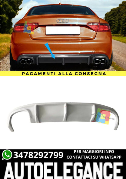 ❤️‍🔥DIFFUSORE ADATTO PER AUDI A5 SPORTBACK S-LINE 2009-11  ❤️‍🔥