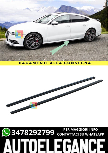 🔥Sottominigonne Laterali Adatto Per Audi S7 / A7 S-Line C7 FL🔥