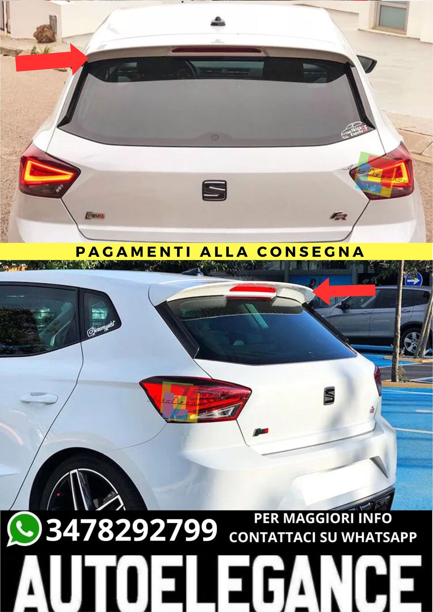 ❤️‍🔥SPOILER ADATTO PER  SEAT IBIZA 6F❤️‍🔥