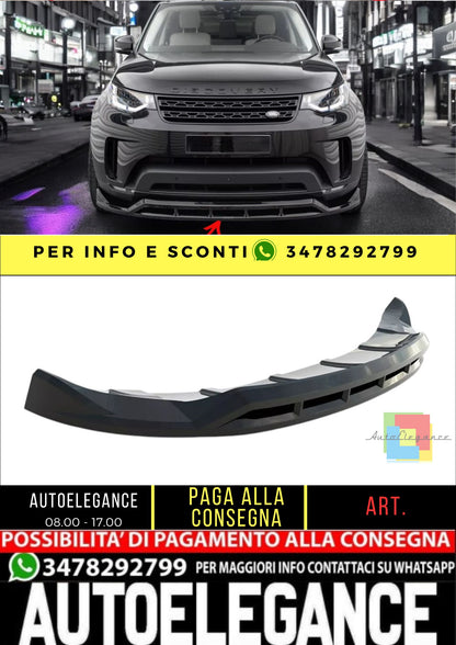 ✨SPLITTER design nero lucido ABS per Land Rover Discovery HSE MK5 2017+✨