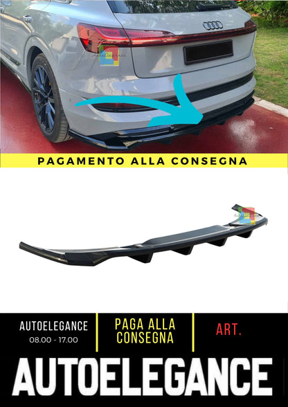 🤩Splitter posteriore (con barre verticali) adatto per Audi e-Tron S-Line🤩