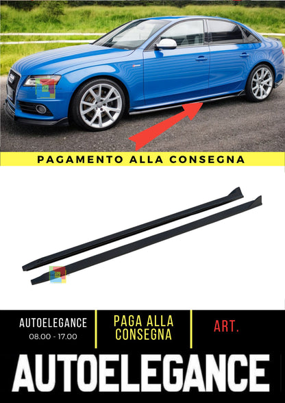 🤩Minigonne Laterali V.4Adatto Per  Audi A4 / A4 S-Line / S4 B8🤩
