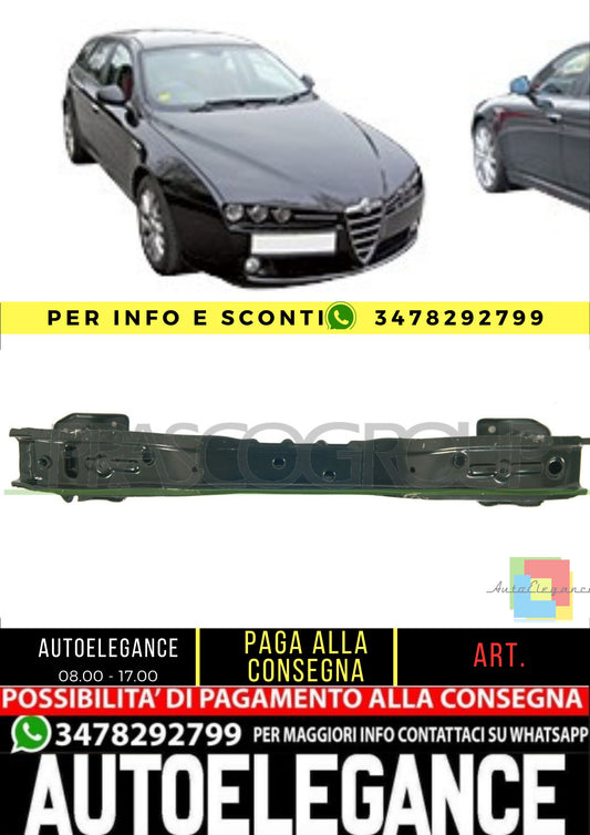 🔥AA0901622 FRONT BUMPER REINFORCEMENT SUITABLE FOR ALFA ROMEO 159 2005-2011🔥