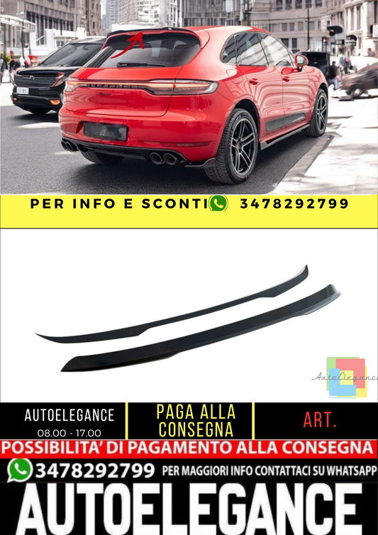 ✨Spoiler ala aggiuntiva adatto per Porsche Macan MK1 lifting  (2018-2021)✨