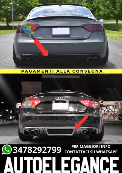 ❤️‍🔥DIFFUSORE ADATTO PER  AUDI A5 COUPE 2007-2011 ❤️‍🔥