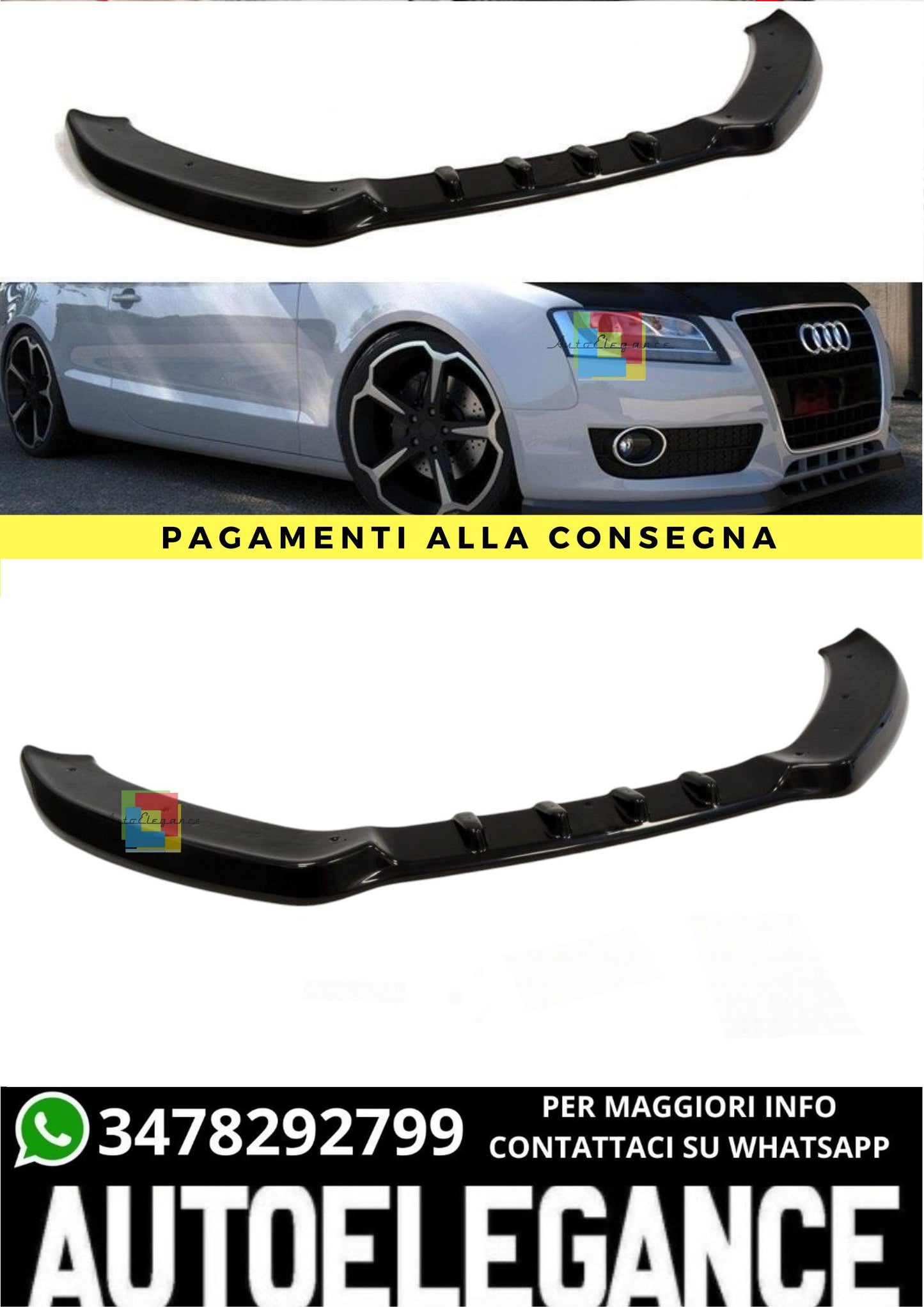 🔥Front Splitter Suitable For Audi A5 8T🔥
