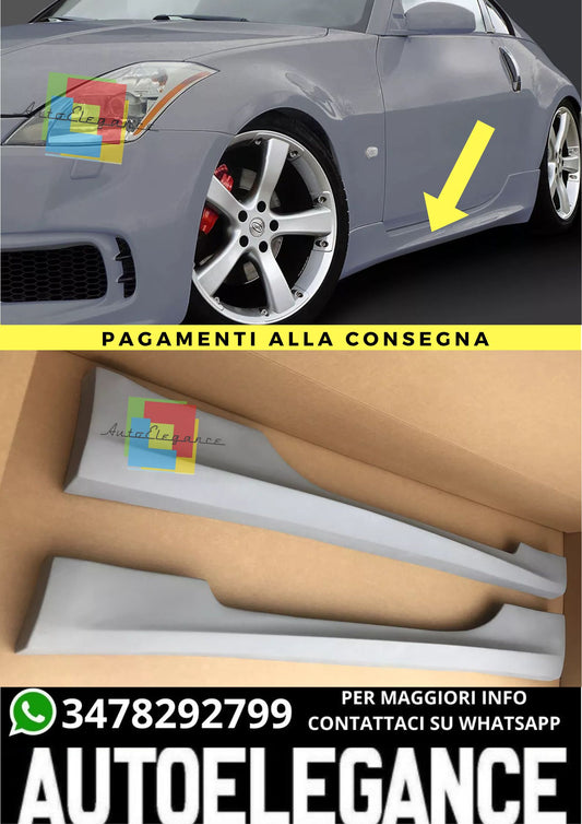 🔥MINIGONNE ADATTO PER   NISSAN 350Z 350 Z ( 2002-2008 )🔥