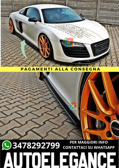 🔥Sottominigonne Laterali Adatto Per Audi R8 Mk.1🔥