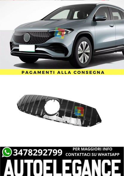 ❤️‍🔥GRIGLIA PANAMERICANA PER MERCEDES EQA H243 W243 CROMATA NERA AMG LINE❤️‍🔥