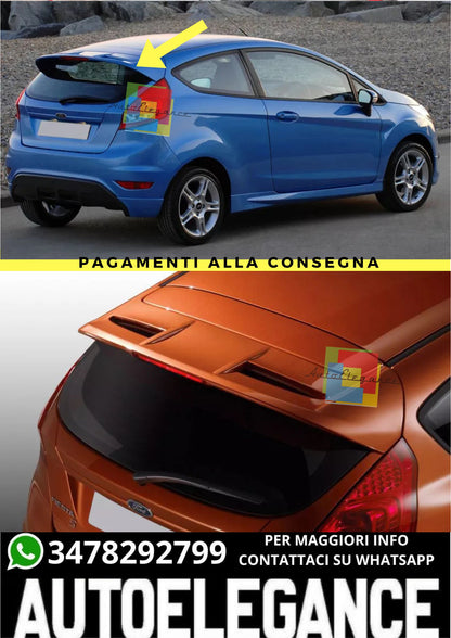 🔥SPOILER ADATTO PER   FORD FIESTA VII ( 2008-2017 )🔥