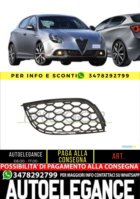 ✨AA3462103 RIGHT FRONT BUMPER GRILLE FOR ALFA ROMEO GIULIETTA 16+✨