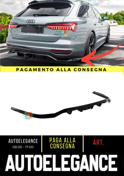 🤩Splitter posteriore (con barre verticali) adatto per Audi A6 Allroad C8🤩
