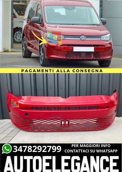 ❤️PARAURTI ROSSO ADATTO PER  VW caddy USATO VERNICIATO 2021 - 2025❤️