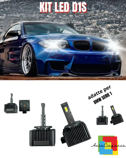 ⭐LAMPADE D1S LED 6000K DA XENON A LED MATRIX ADATTO PER BMW SERIE 1 ⭐
