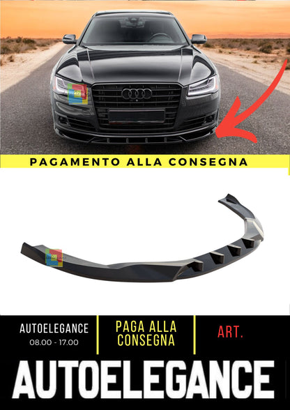 🌺Splitter anteriore adatto per Audi A8 D4 Facelift🌺