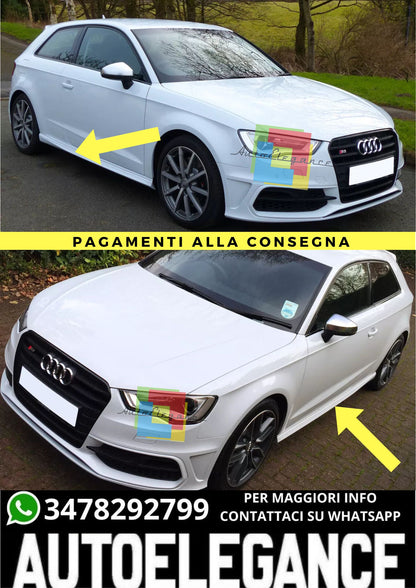 🔥MINIGONNE ADATTO PER  AUDI A3 8V 3 PORTE ( dal 2013 )🔥