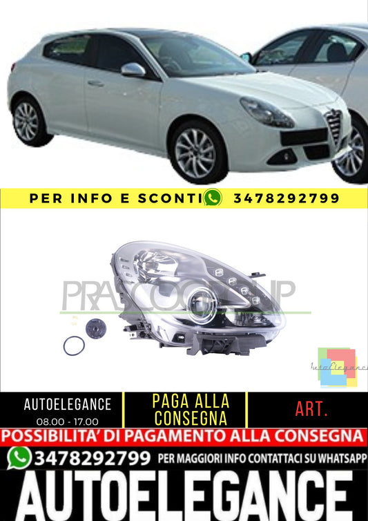 ✨AA3444154 FANALE POSTERIORE SINISTRO PER ALFA ROMEO - GIULIETTA 2010-2016✨