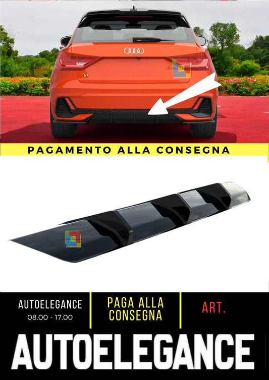 🌺Diffusore posteriore adatto per Audi A1 S-Line GB🌺