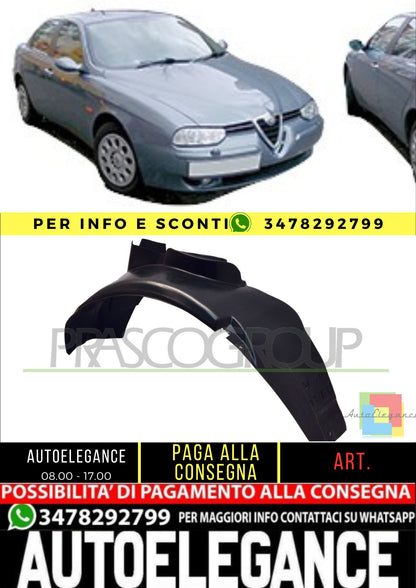 🔥AA0803603 PASSARUOTA ANTERIORE DESTRO PER ALFA ROMEO - 156  97-03🔥