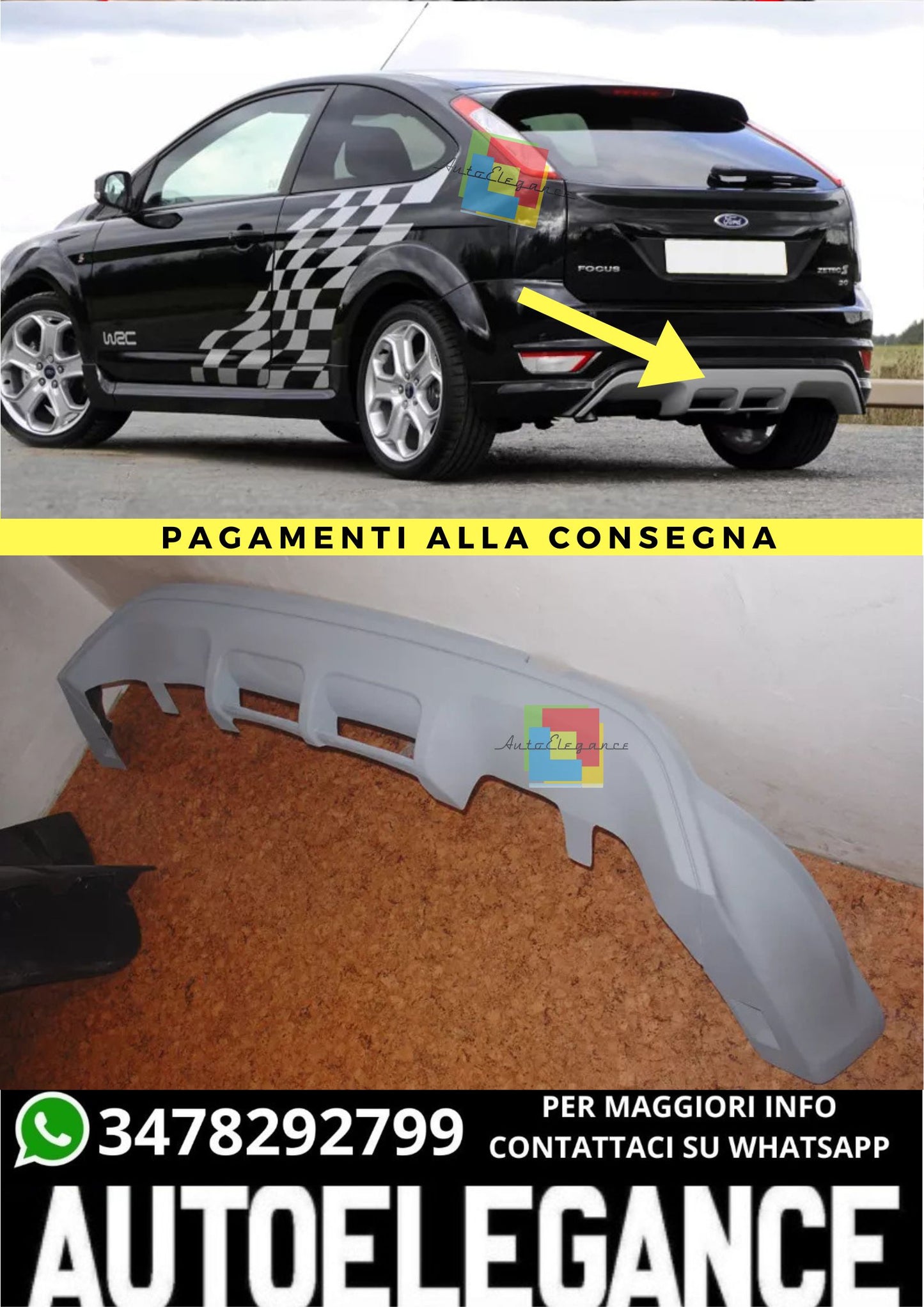 ❤️‍🔥Diffusore ADATTO PER FORD FOCUS MK2❤️‍🔥