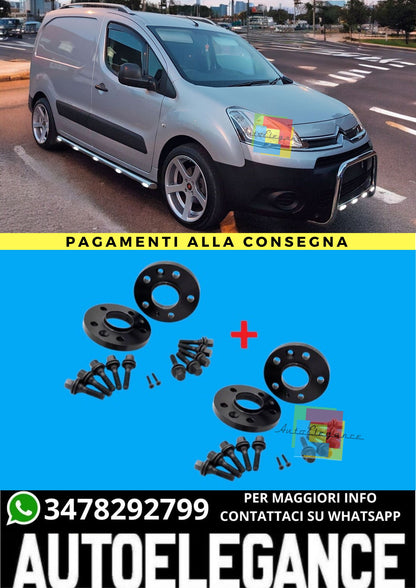 🔥KIT 4 DISTANZIALI  16+20mm adatto per CITROEN Berlingo 5 fori dal 2015🔥