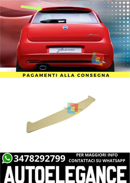 ❤️‍🔥SPOILER ADATTO PER FIAT GRANDE PUNTO / PUNTO EVO ( 2005-2012 )❤️‍🔥