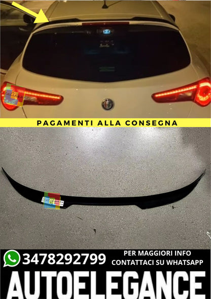 1850🔥⭐Spoiler Tetto ADATTO PER ALFA ROMEO Giulietta 2010 - 2020⭐🔥