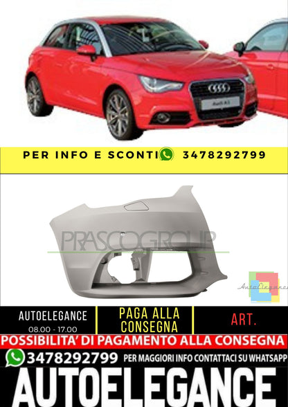 ✨AD1201113 PARAURTI ANTERIORE DESTRO CON PRIMER ADATTO PER AUDI A1  2010-2014✨
