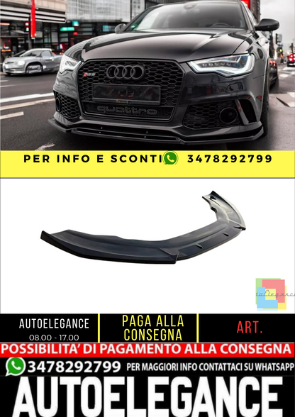 ✨Splitter adatto per Audi A6 RS6 Look C7 2011-2020✨