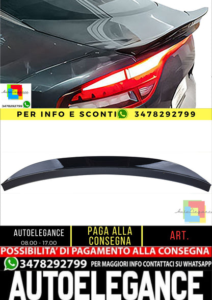 🔥Spoiler Posteriore Sport Lip Black Gloss adatto per Kia Stinger 2017-2023🔥