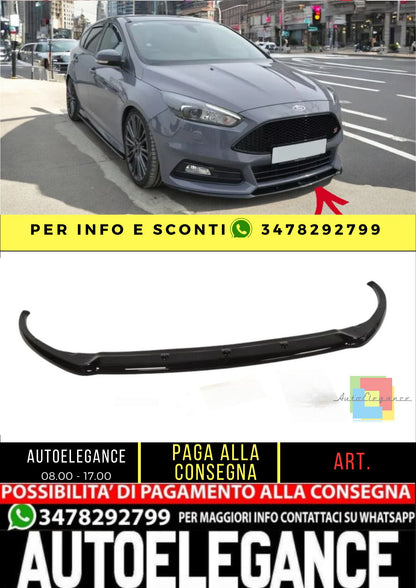 ✨SPLITTER Design ABS per Ford Focus St Mk3 Facelift (Cupra) 2015-2018✨
