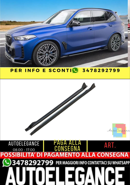 ✨MINIGONNE Laterali V2 adatte per BMW X5 M-Pack G05 Facelift 2023+✨