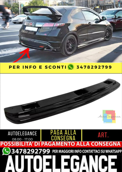 ✨Splitter posteriore centrale nero lucido ABS per BMW X5 G05 M-pack✨