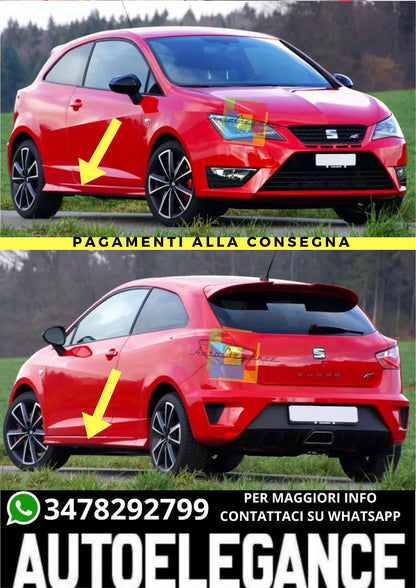 🔥MINIGONNE ADATTO PER SEAT IBIZA 6J SC 3 PORTE ( 2008-2016 )🔥