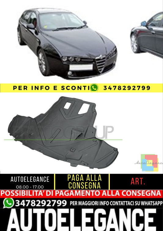 🔥AA0901900 COPRIMOTORE-INFERIORE MOD. 1.9 PER ALFA ROMEO - 159 2005-2011🔥