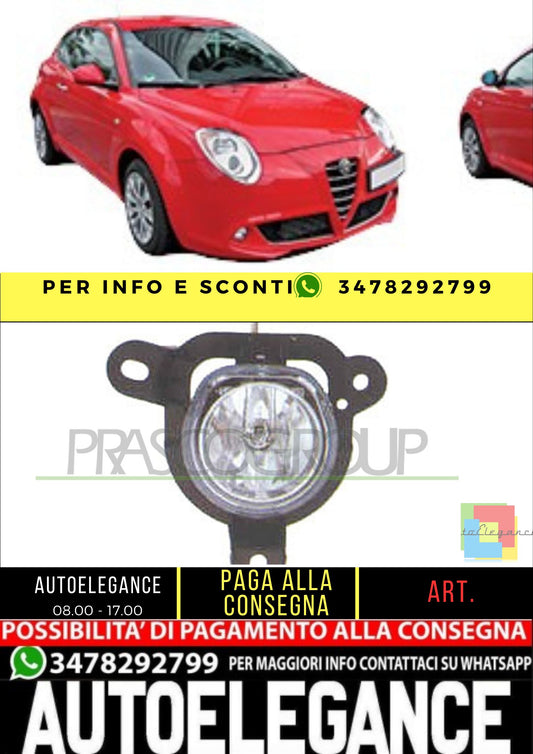 ✨AA2104413 FENDINEBBIA DESTRO PER ALFA ROMEO MITO 08-16✨