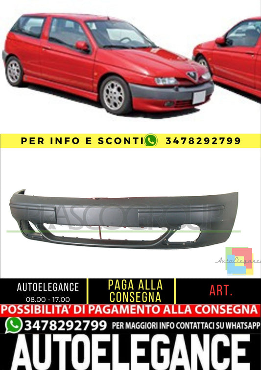 🔥AA0721001 FRONT BUMPER - WITH PRIMER SUITABLE FOR ALFA ROMEO - 145 99-2001🔥