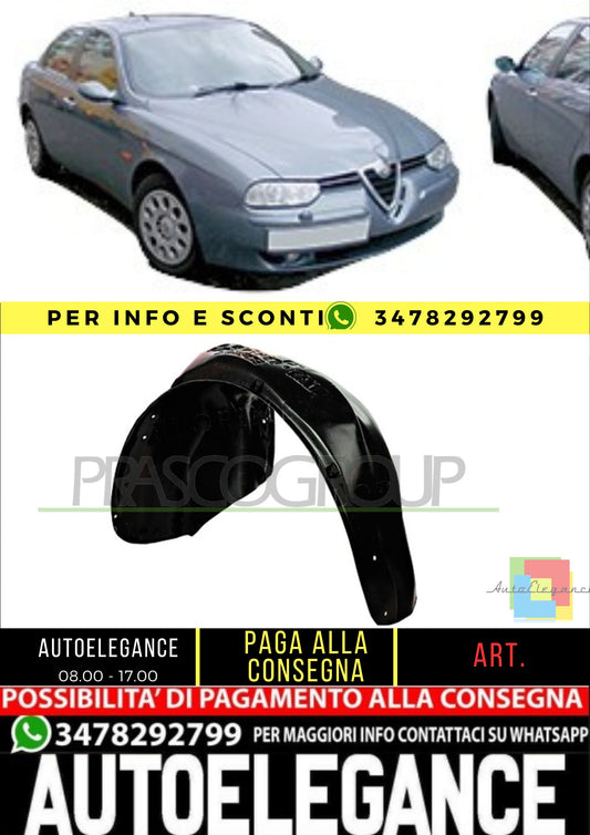 🔥AA0803654 PASSARUOTA POSTERIORE SINISTRO PER ALFA ROMEO - 156 97-03🔥