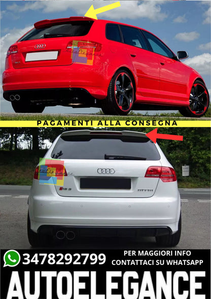 🔥SPOILER  ADATTO PER  AUDI A3 8P SPORTBACK🔥