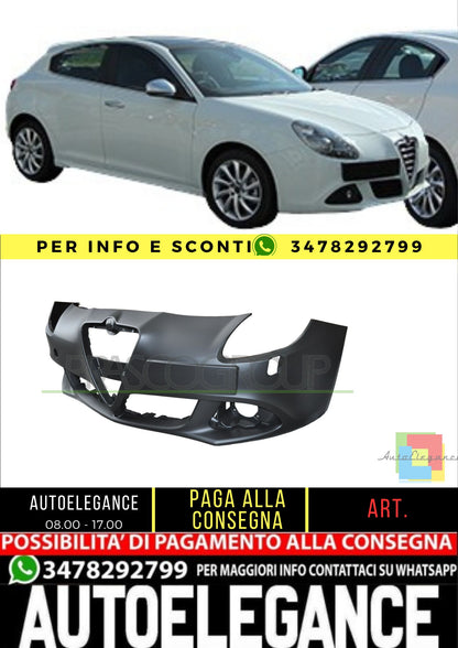 ✨AA3441011 PARAURTI ANTERIORE-CON PRIMER PER ALFA ROMEO - GIULIETTA 10-16✨