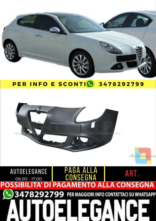 ✨AA3441011 FRONT BUMPER - WITH PRIMER FOR ALFA ROMEO - GIULIETTA 10-16✨