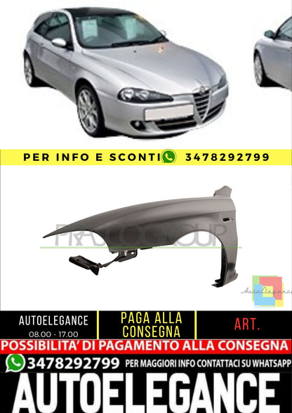 🔥AA3423014 PARAFANGO ANTERIORE SINISTRO PER ALFA ROMEO 147 2004-2010🔥