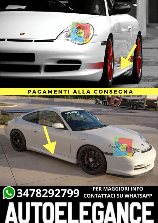 🔥MINIGONNE  ADATTO PER PORSCHE 911 996 GT3 STILE ( 1997-2005 )🔥