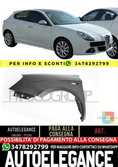 ✨AA3443014 PARAFANGO ANTERIORE SINISTRO PER ALFA ROMEO - GIULIETTA 10-16✨