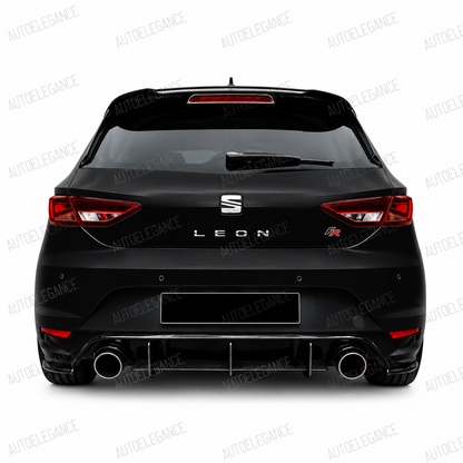 💕Splitter flap diffusore Seat Leon Mk3 2012+ 💕